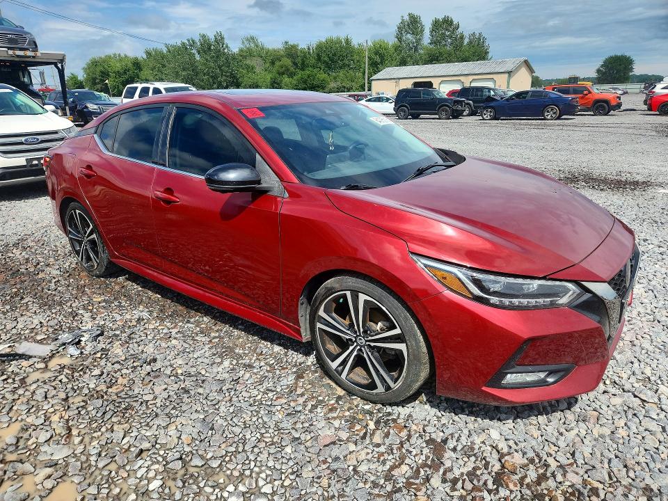 Photo 4 from auction – 2020 NISSAN SENTRA with VIN 3N1AB8DV2LY301854