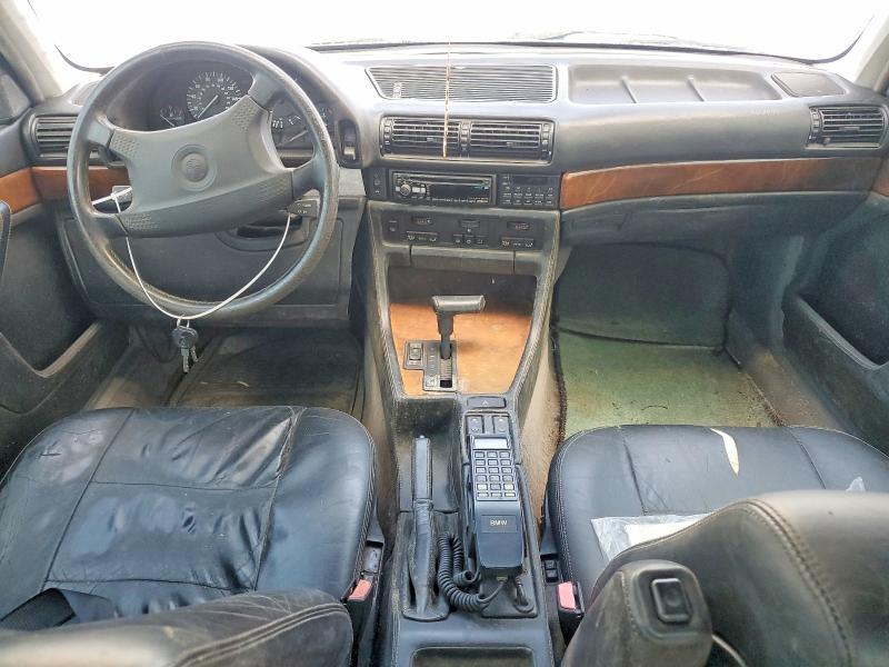 Photo 8 from auction – 1988 BMW 750 with VIN WBAGC831XJ2767947