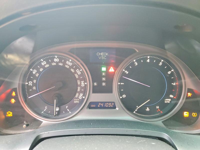 Photo 9 from auction – 2008 LEXUS IS 250 with VIN JTHBK262782060699