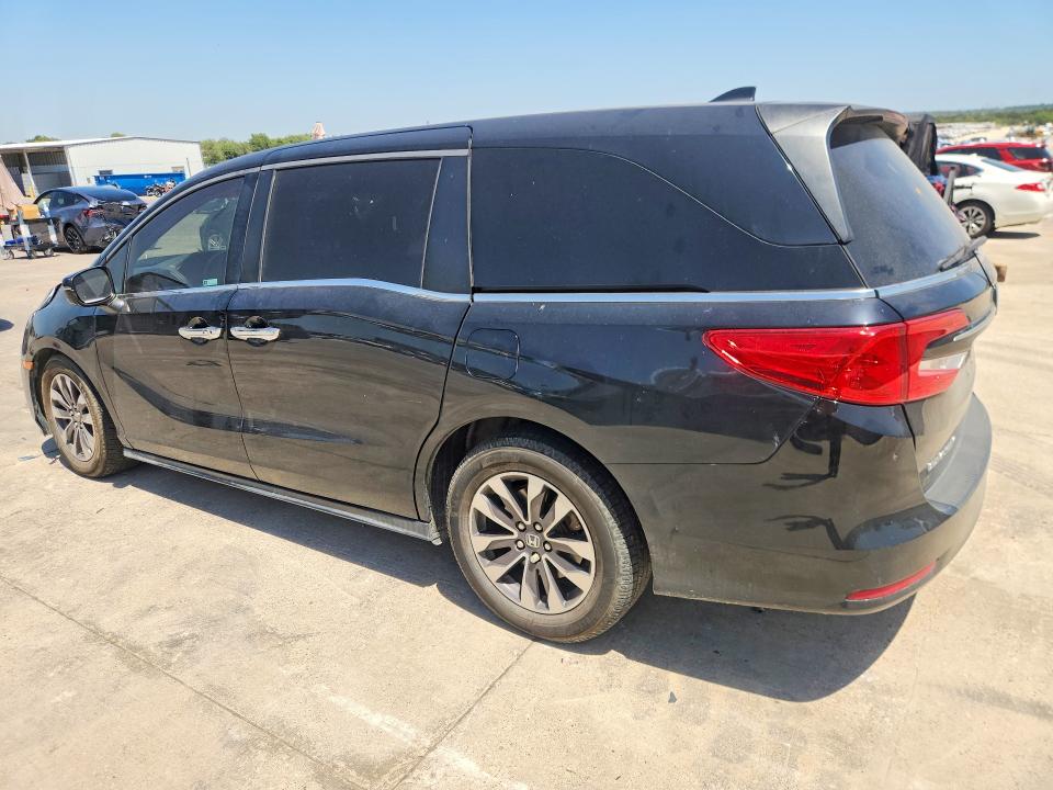 Photo 2 from auction – 2022 HONDA ODYSSEY with VIN 5FNRL6H79NB014605