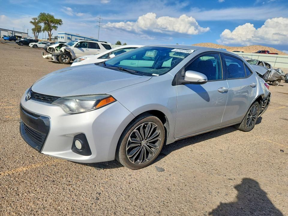 TOYOTA COROLLA 2016 with VIN 2T1BURHE6GC532306 - Photo from auction