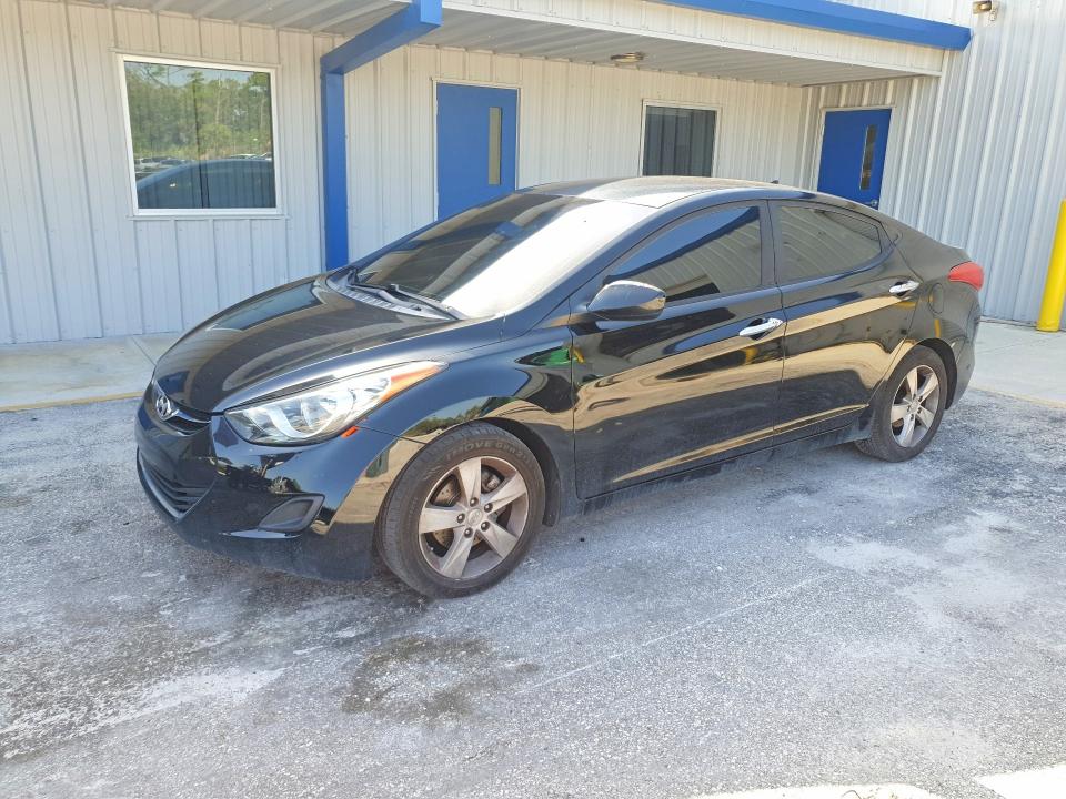 HYUNDAI ELANTRA 2011 with VIN KMHDH4AE4BU132424 - Photo from auction