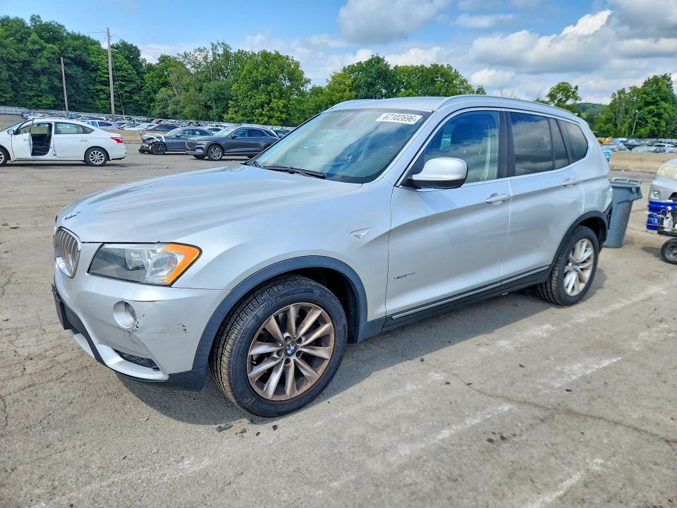 BMW X3 2011 with VIN 5UXWX5C51BL704346 - Photo from auction