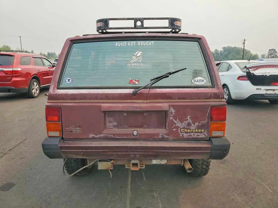 Photo 6 from auction – 1988 JEEP CHEROKEE with VIN 1JCMT7895JT133632