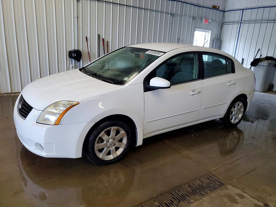 NISSAN SENTRA 2008 with VIN 3N1AB61E18L666328 - Photo from auction