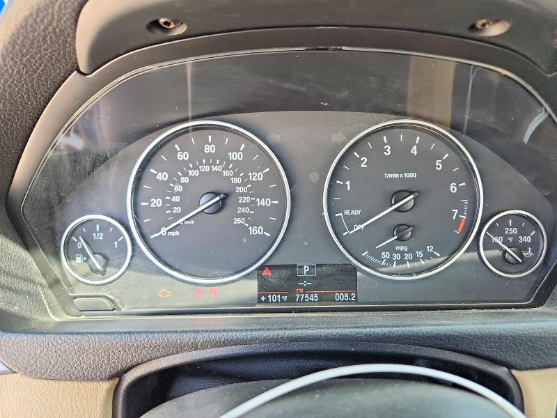 Photo 9 from auction – 2014 BMW 320 with VIN WBA3B1G5XENS81231