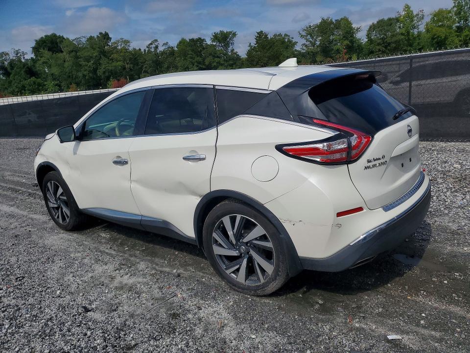Photo 2 from auction – 2018 NISSAN MURANO with VIN 5N1AZ2MH4JN129509