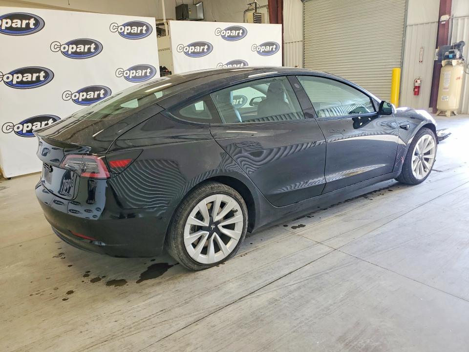 Photo 3 from auction – 2022 TESLA MODEL 3 with VIN 5YJ3E1EA0NF286124