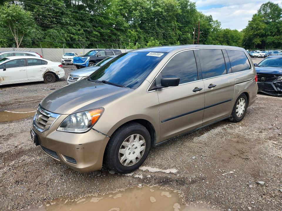 HONDA ODYSSEY 2010 with VIN 5FNRL3H2XAB030681 - Photo from auction