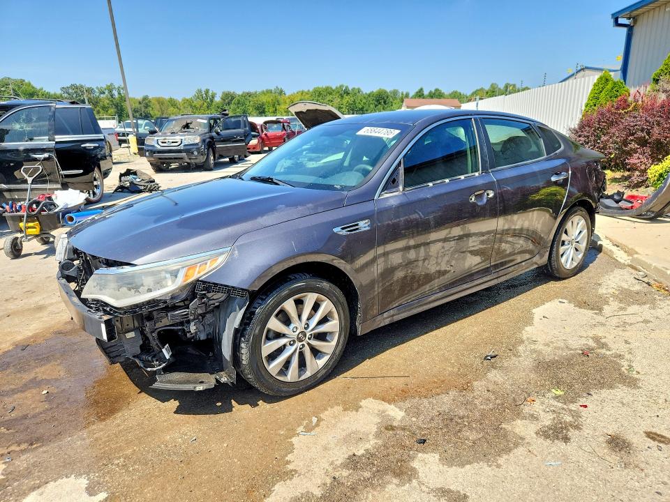 KIA OPTIMA 2017 with VIN 5XXGT4L37HG139202 - Photo from auction
