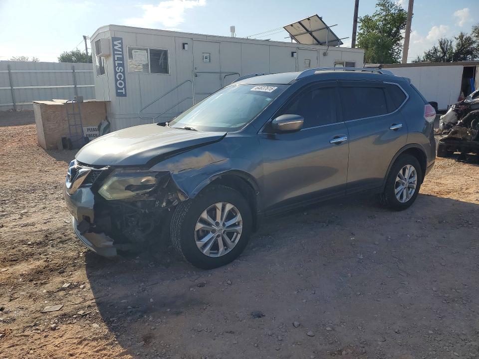 NISSAN ROGUE 2015 with VIN KNMAT2MV2FP543055 - Photo from auction
