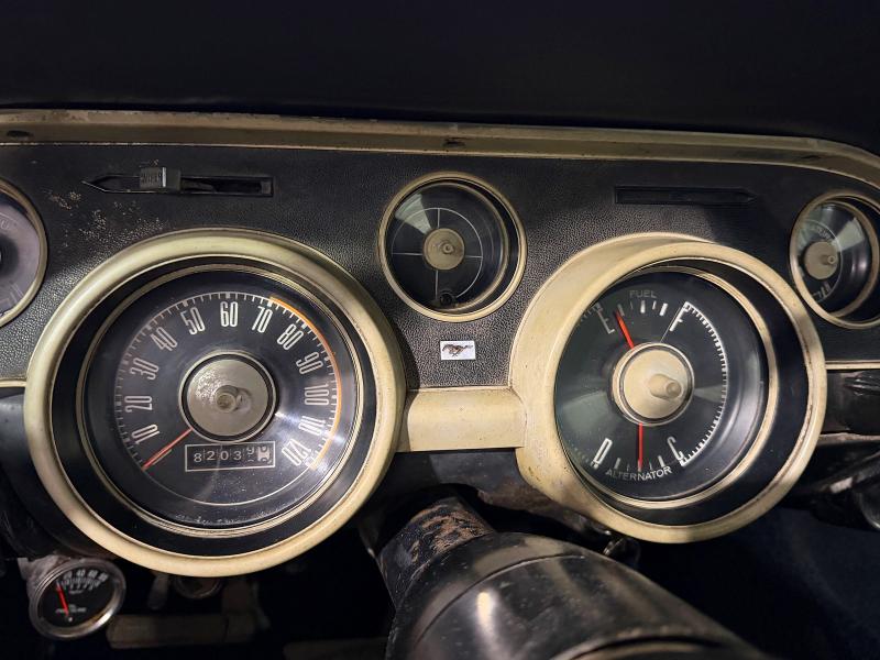 Photo 8 from auction – 1968 FORD MUSTANG 2D with VIN 8R01C108819