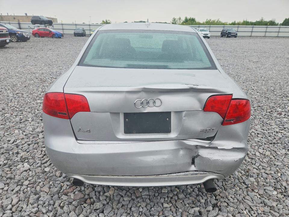 Photo 6 from auction – 2008 AUDI A4 with VIN WAUDF78E28A164510
