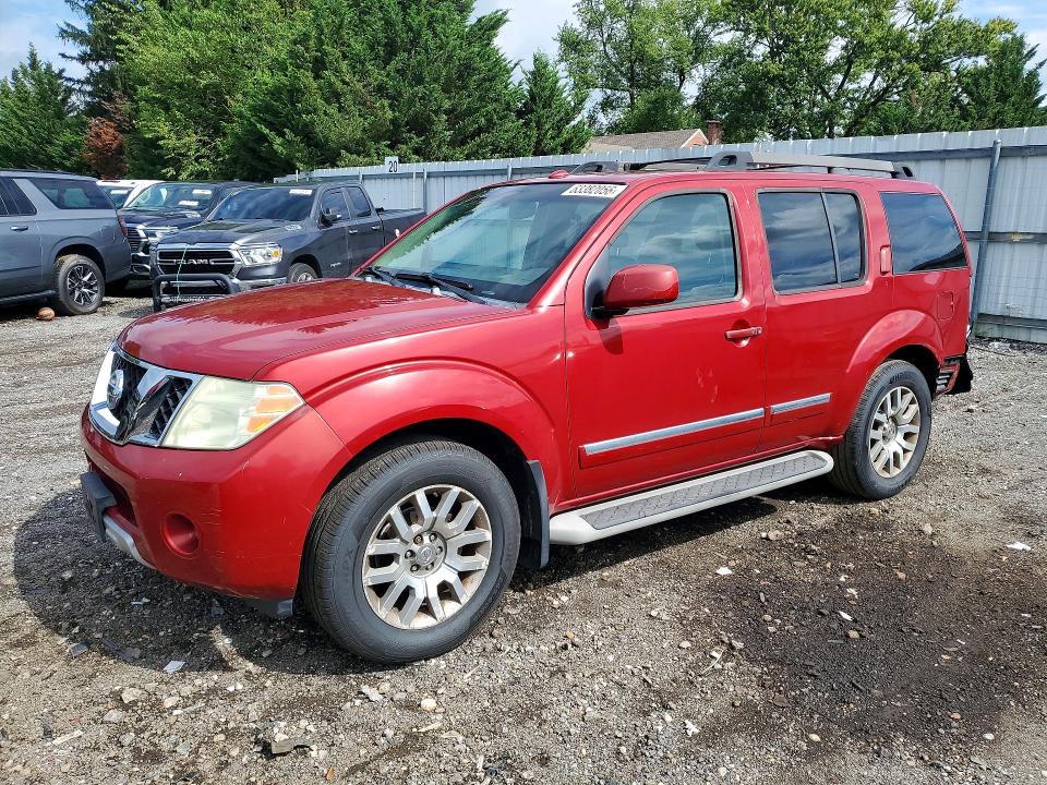 NISSAN PATHFINDER 2009 with VIN 5N1AR18BX9C618245 - Photo from auction
