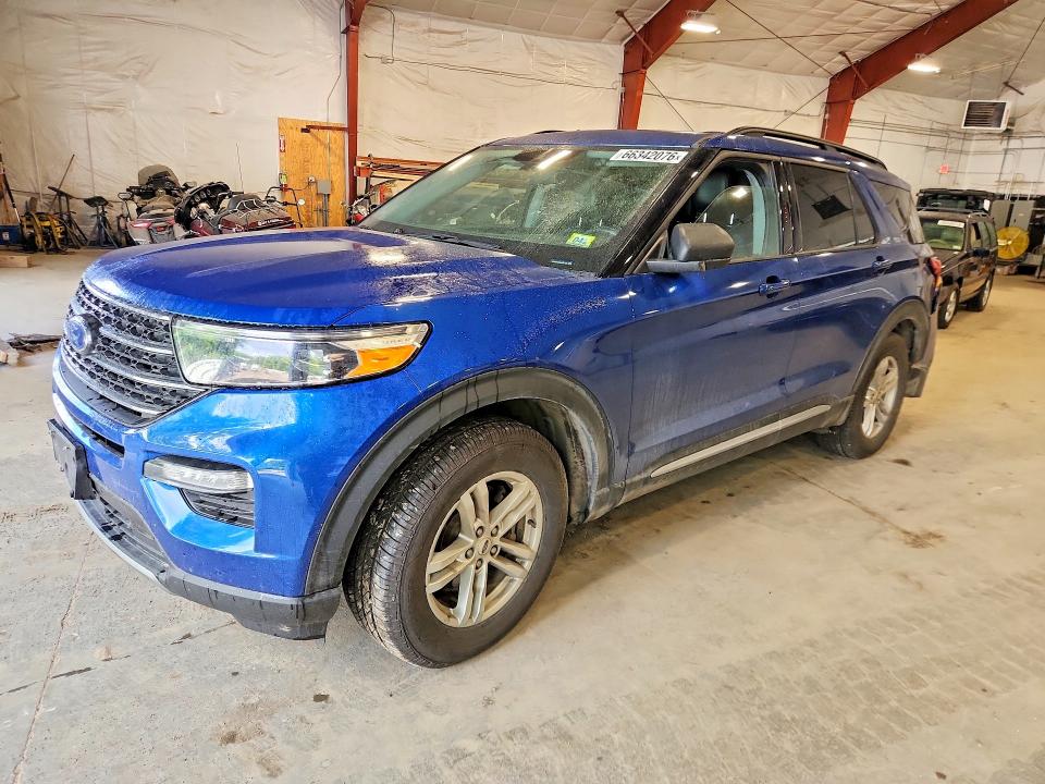 FORD EXPLORER 2022 with VIN 1FMSK8DH2NGA91123 - Photo from auction