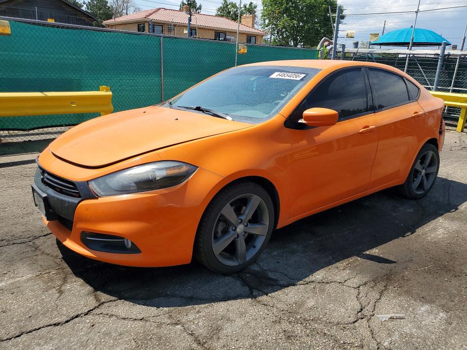 DODGE DART 2013 with VIN 1C3CDFBA9DD306224 - Photo from auction