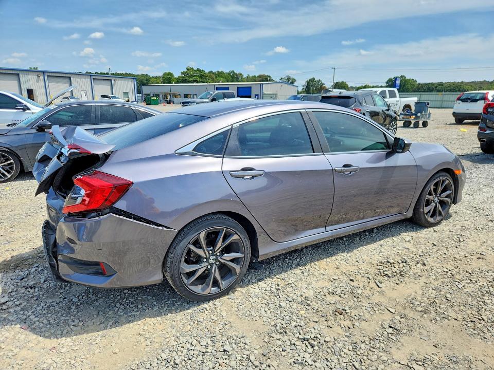 Photo 3 from auction – 2020 HONDA CIVIC with VIN 19XFC2F85LE008844