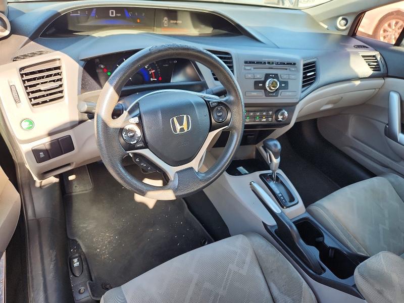 Photo 8 from auction – 2012 HONDA CIVIC with VIN 2HGFG3B8XCH509850
