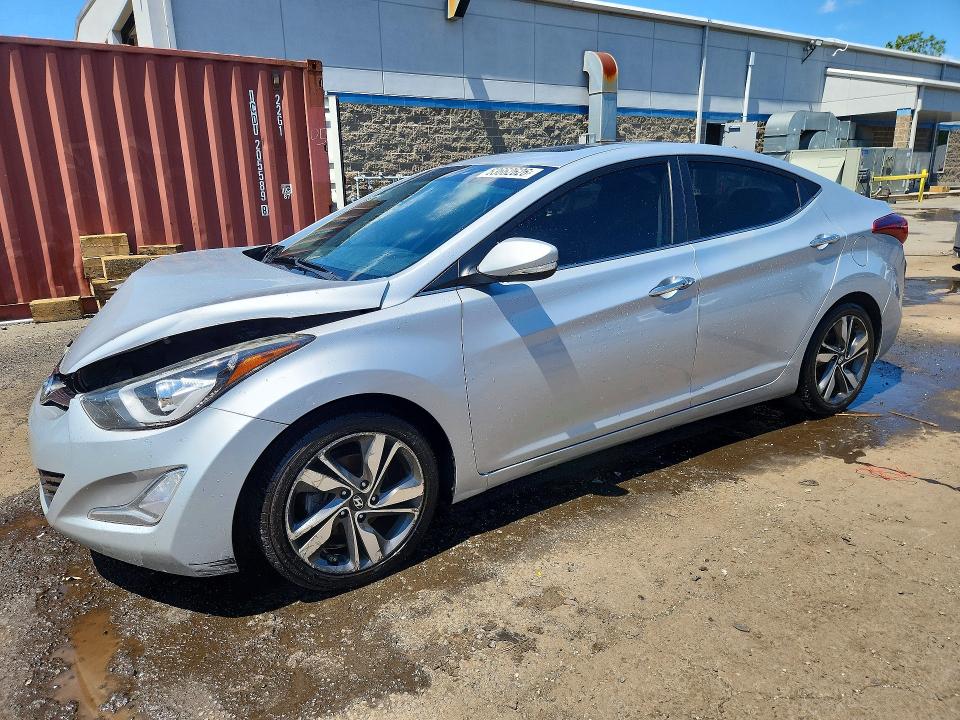 HYUNDAI ELANTRA 2014 with VIN 5NPDH4AE0EH459535 - Photo from auction