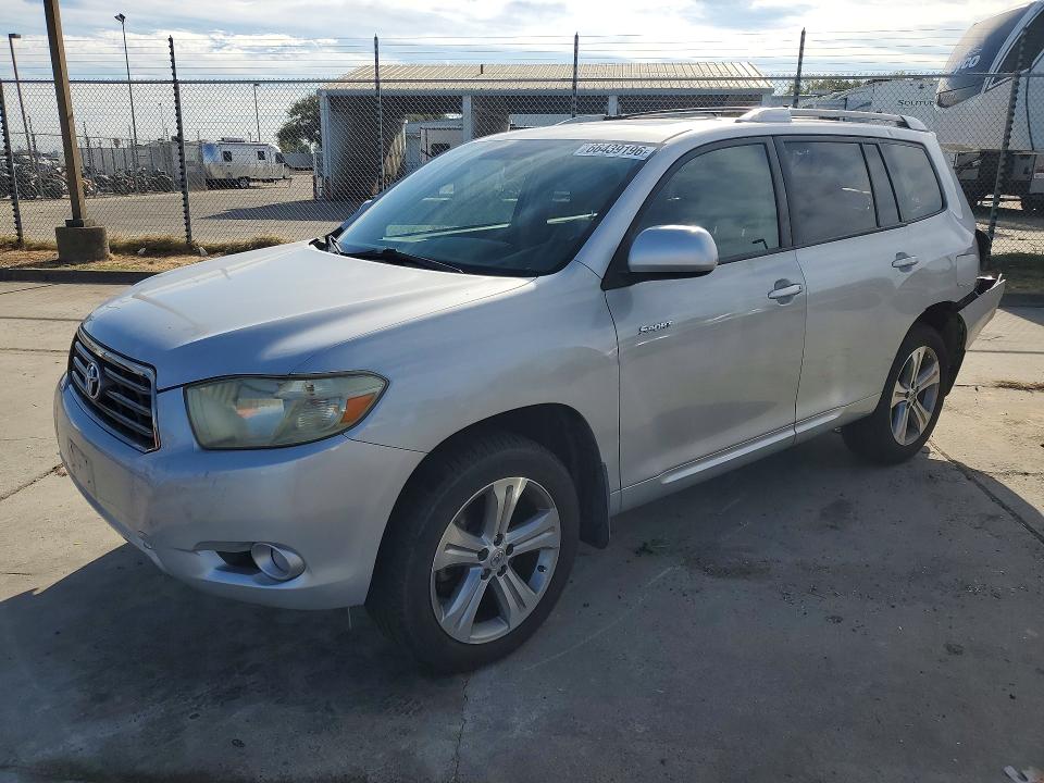 TOYOTA HIGHLANDER 2008 with VIN JTEDS43A582036625 - Photo from auction