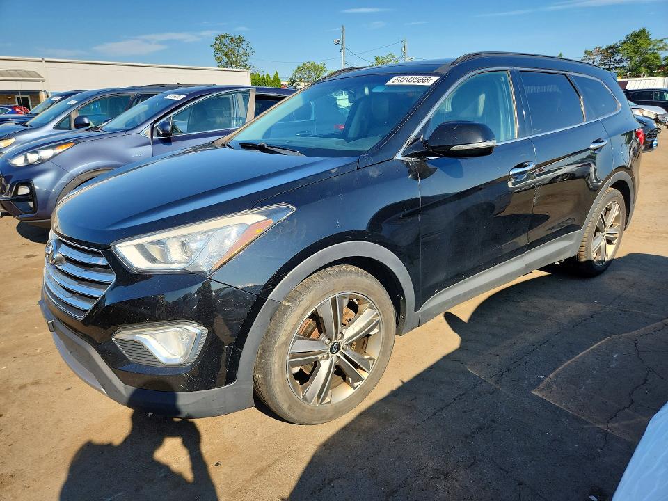 HYUNDAI SANTA FE 2014 with VIN KM8SRDHF7EU074865 - Photo from auction