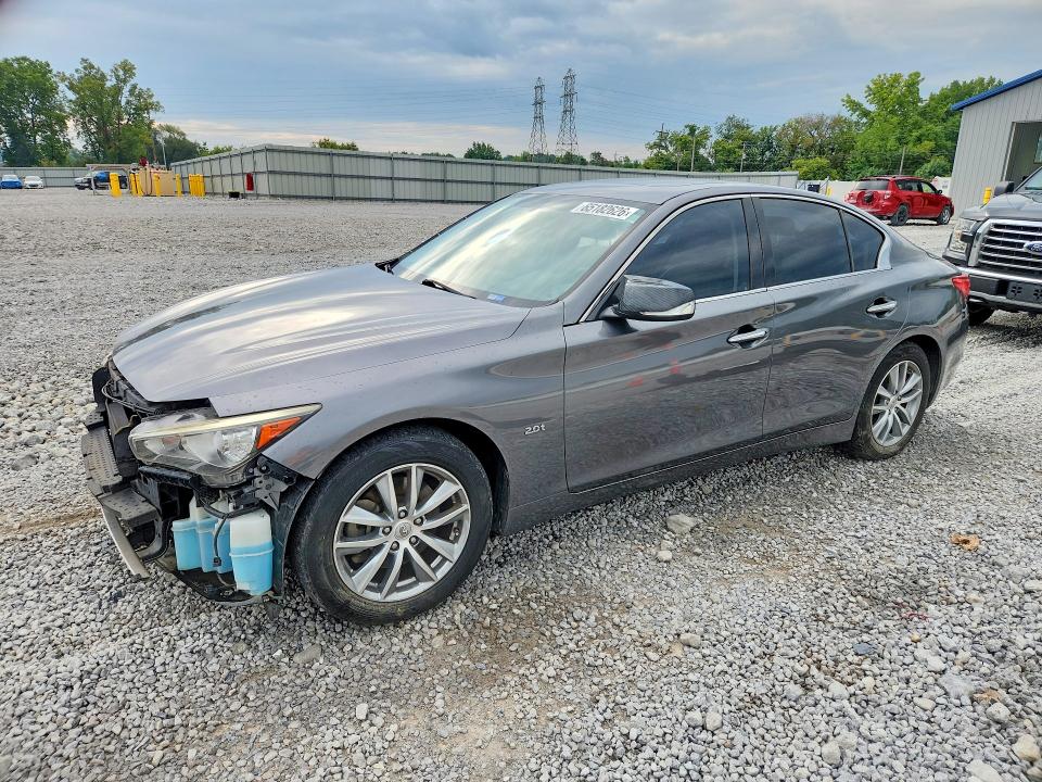INFINITI Q50 2016 with VIN JN1CV7AP3GM200198 - Photo from auction