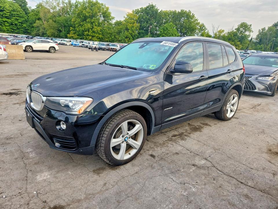 BMW X3 2017 with VIN 5UXWX9C50H0T10421 - Photo from auction