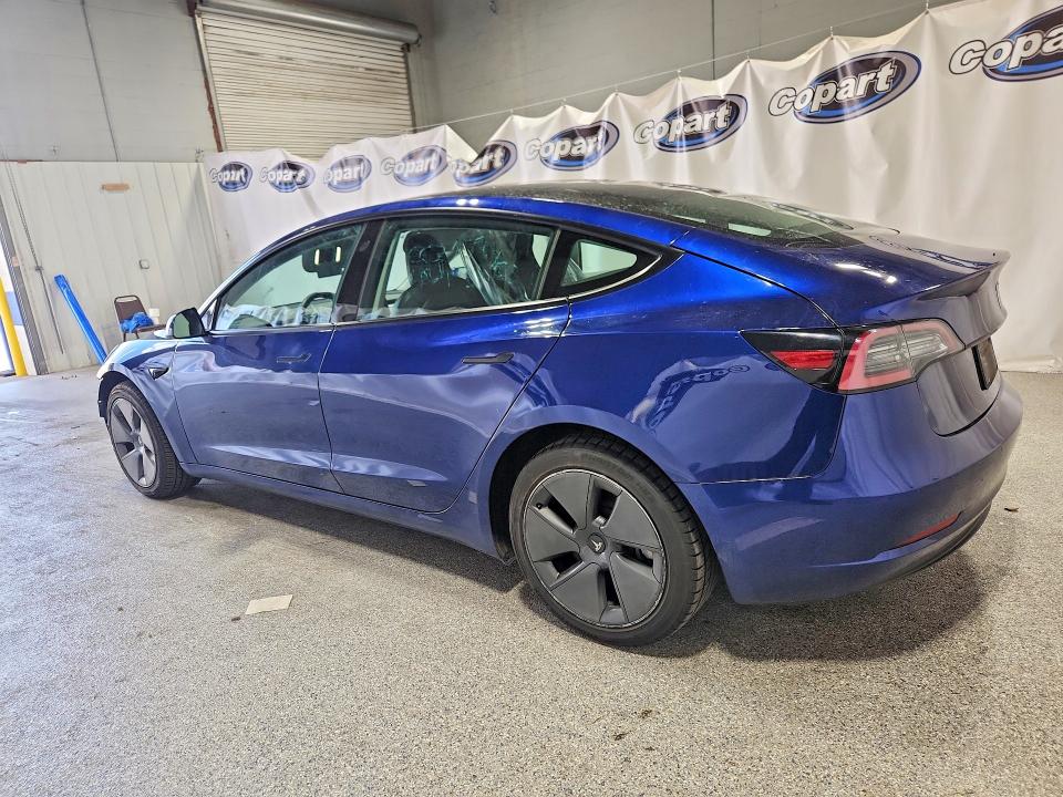 Photo 2 from auction – 2022 TESLA MODEL 3 with VIN 5YJ3E1EA4NF370365