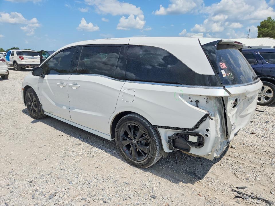Photo 2 from auction – 2023 HONDA ODYSSEY with VIN 5FNRL6H73PB058599