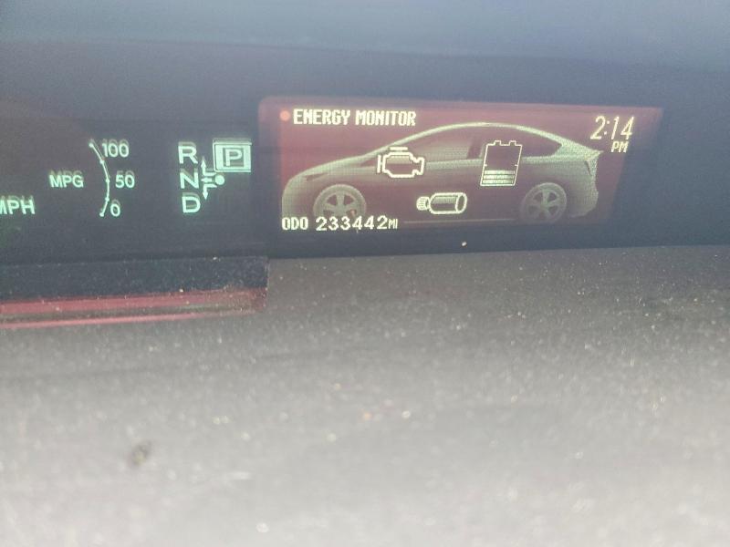 Photo 9 from auction – 2012 TOYOTA PRIUS with VIN JTDKN3DU0C1602825