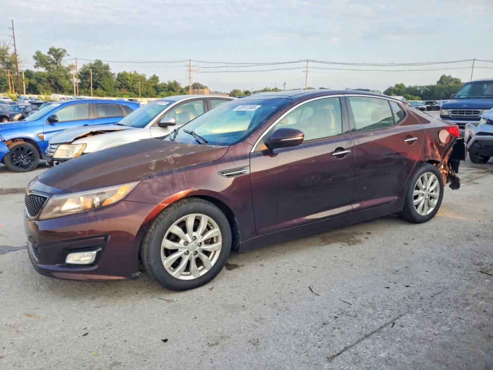 KIA OPTIMA 2014 with VIN 5XXGN4A7XEG347196 - Photo from auction