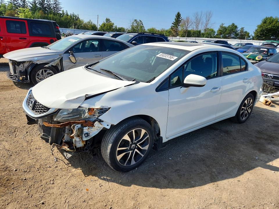 Foto 1 de la subasta – 2015 HONDA CIVIC con VIN 2HGFB2F55FH034475