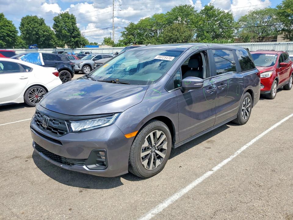 HONDA ODYSSEY 2026 with VIN 5FNRL6H6XTB076681 - Photo from auction