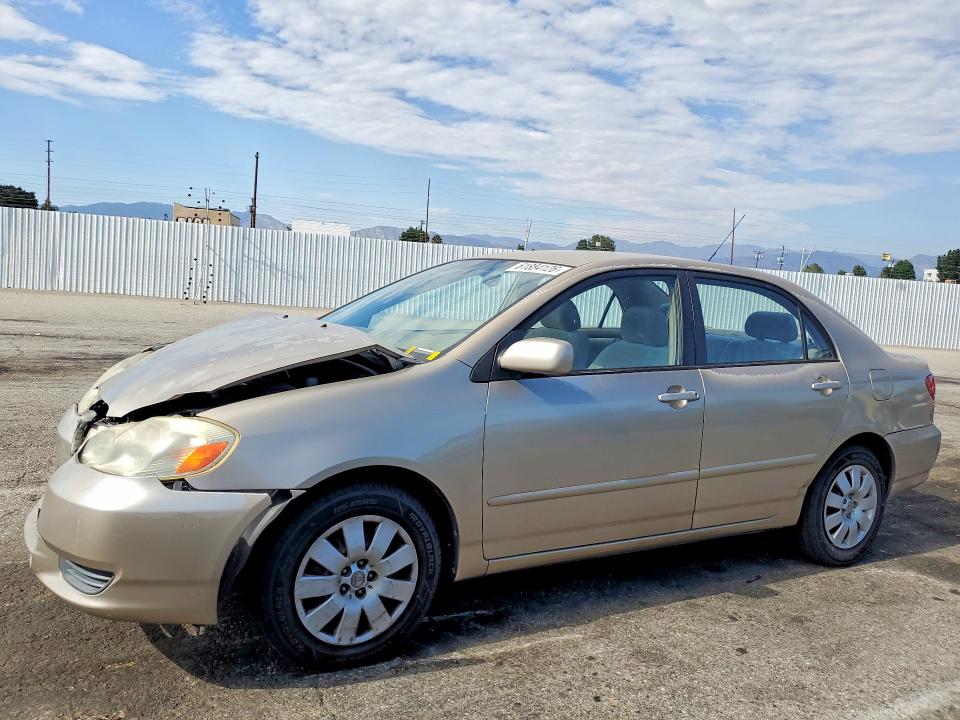 TOYOTA COROLLA 2004 with VIN 1NXBR32E54Z289606 - Photo from auction