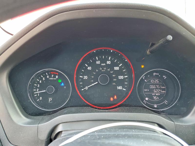 Photo 9 from auction – 2018 HONDA HR-V with VIN 3CZRU6H57JG720658