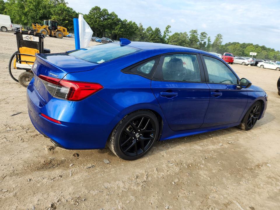 Photo 3 from auction – 2022 HONDA CIVIC with VIN 2HGFE2F59NH535505