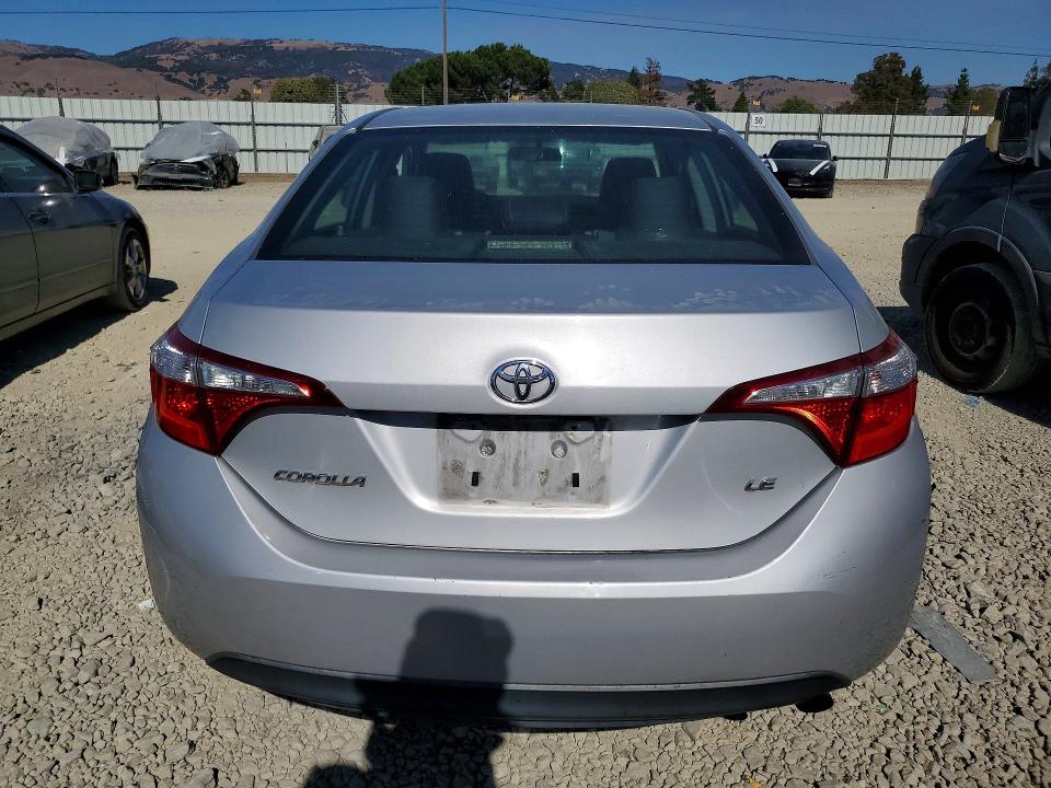 Photo 6 from auction – 2016 TOYOTA COROLLA with VIN 2T1BURHE6GC613306