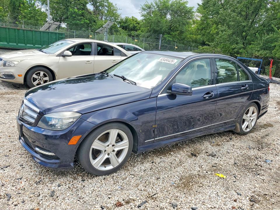 MERCEDES-BENZ C 2011 with VIN WDDGF8BB9BR159226 - Photo from auction