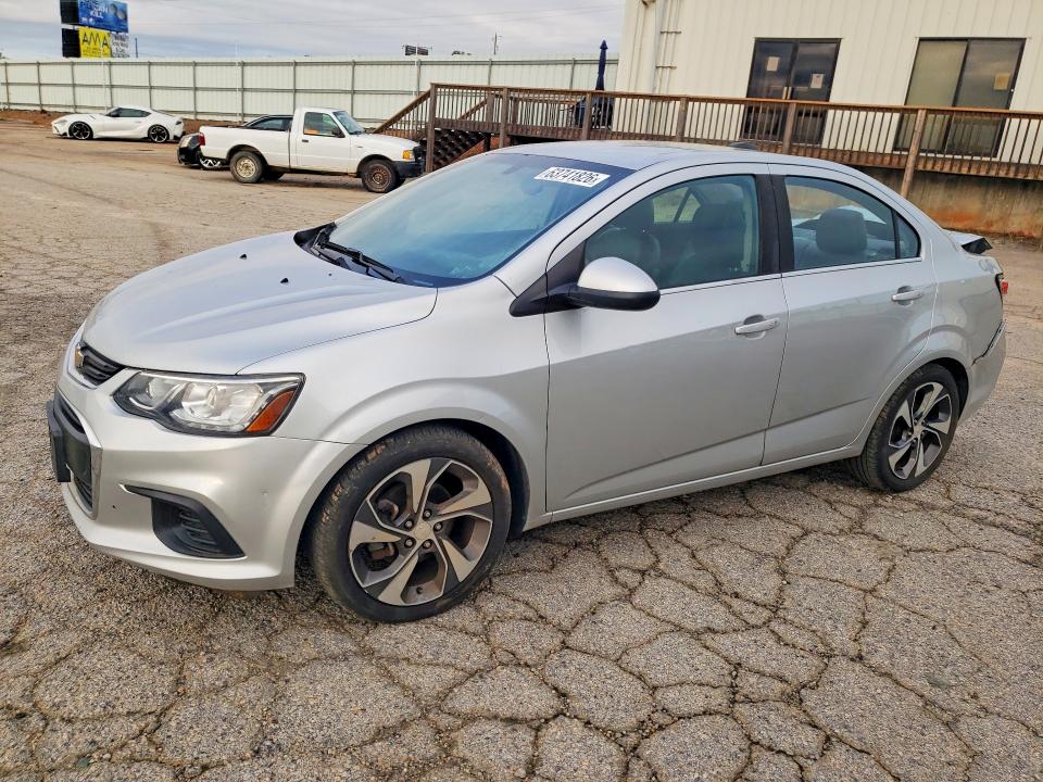CHEVROLET SONIC 2018 with VIN 1G1JF5SB1J4138048 - Photo from auction