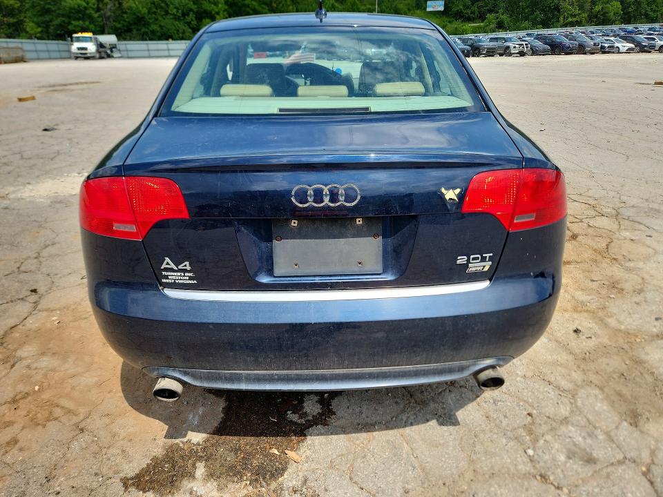 Photo 6 from auction – 2008 AUDI A4 with VIN WAUDF78E88A071958