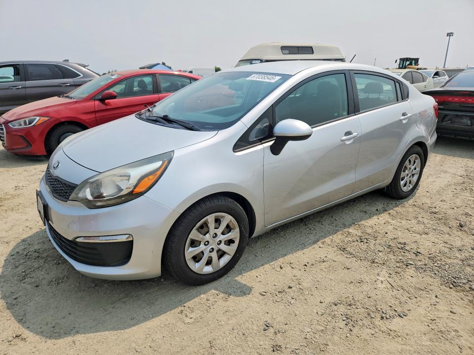KIA RIO 2017 with VIN KNADM4A30H6026884 - Photo from auction
