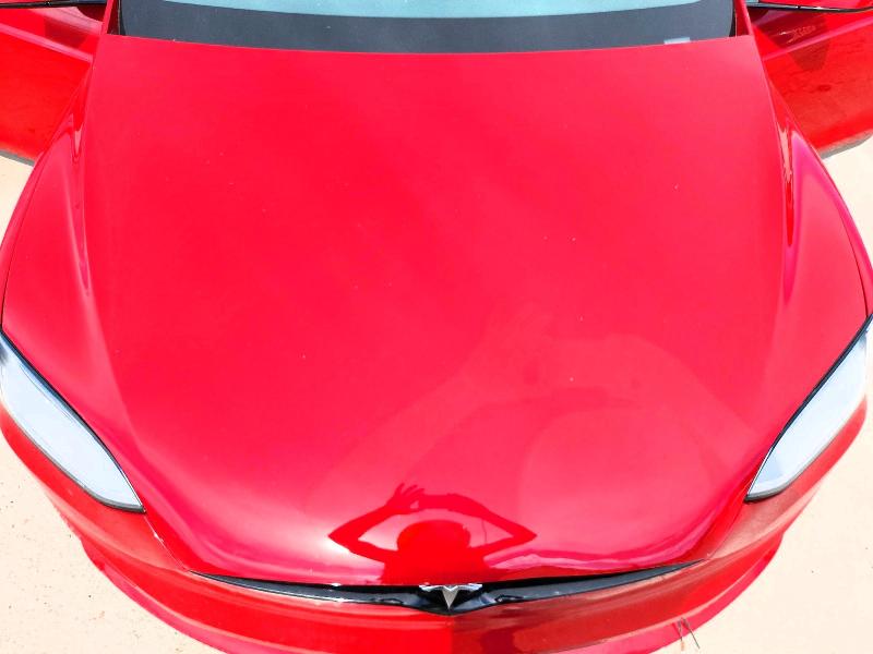 Photo 12 from auction – 2021 TESLA MODEL X with VIN 5YJXCBE57MF326567