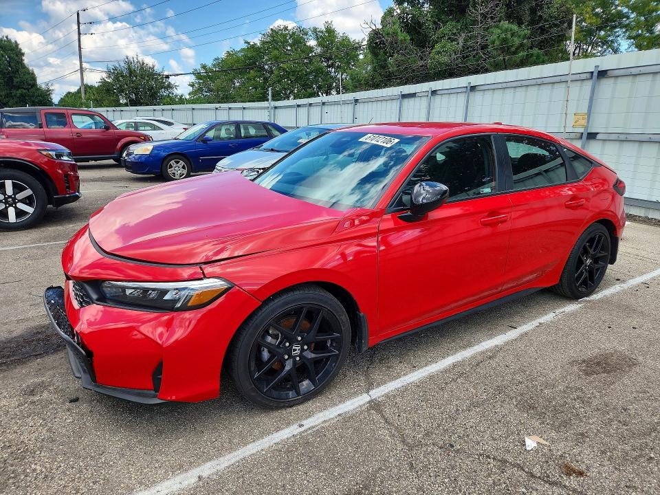 Photo 1 from auction – 2025 HONDA CIVIC with VIN 19XFL2H8XSE036781