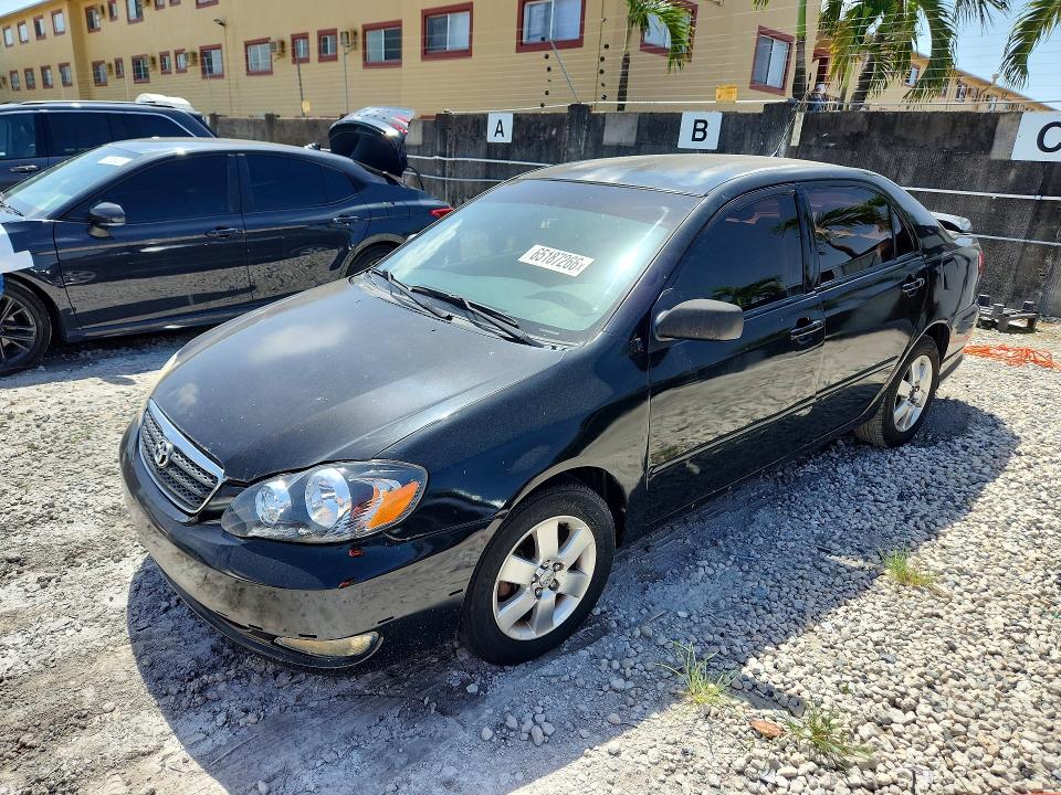TOYOTA COROLLA 2005 with VIN 2T1BR32E55C434050 - Photo from auction
