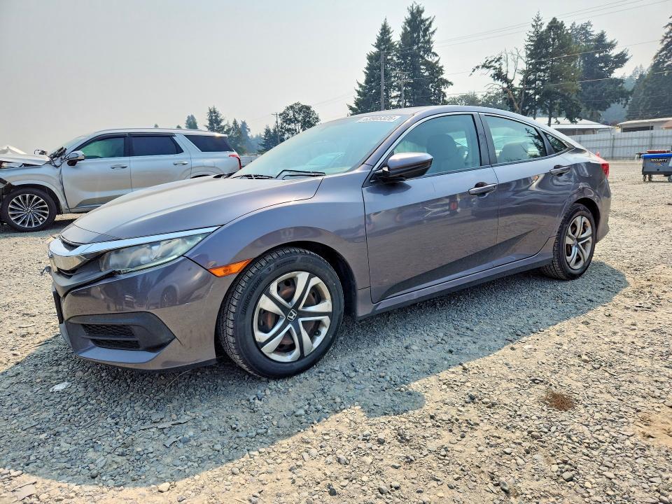 HONDA CIVIC 2017 with VIN 19XFC2F55HE007299 - Photo from auction
