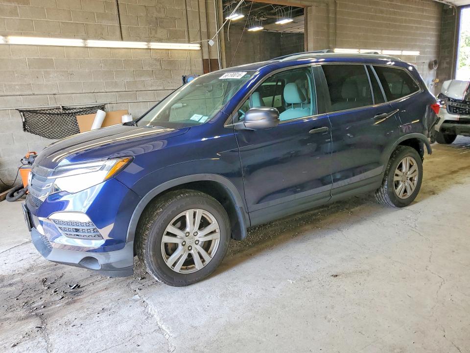 Photo 1 from auction – 2016 HONDA PILOT with VIN 5FNYF6H16GB024848