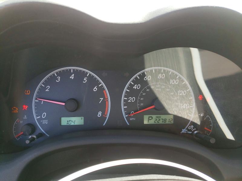 Photo 9 from auction – 2009 TOYOTA COROLLA with VIN 1NXBU40E39Z034404