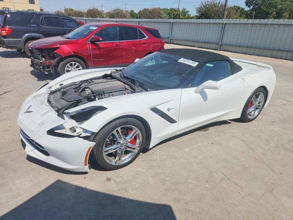 CHEVROLET CORVETTE 2017 with VIN 1G1YD3D75H5110808 - Photo from auction
