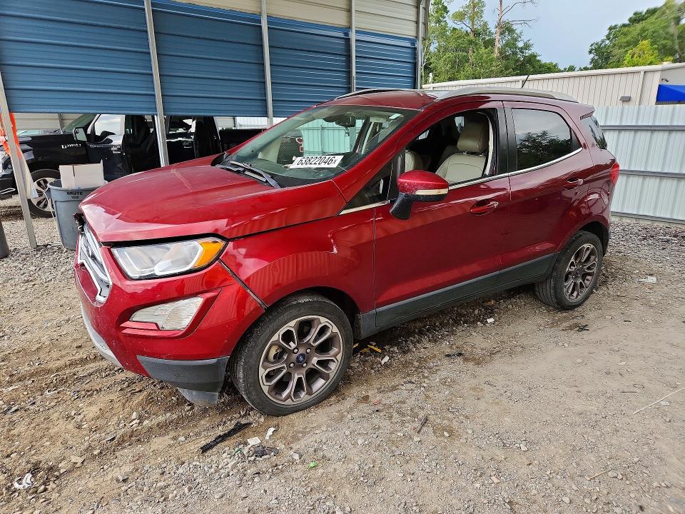 FORD ECOSPORT 2021 with VIN MAJ3S2KE3MC455303 - Photo from auction
