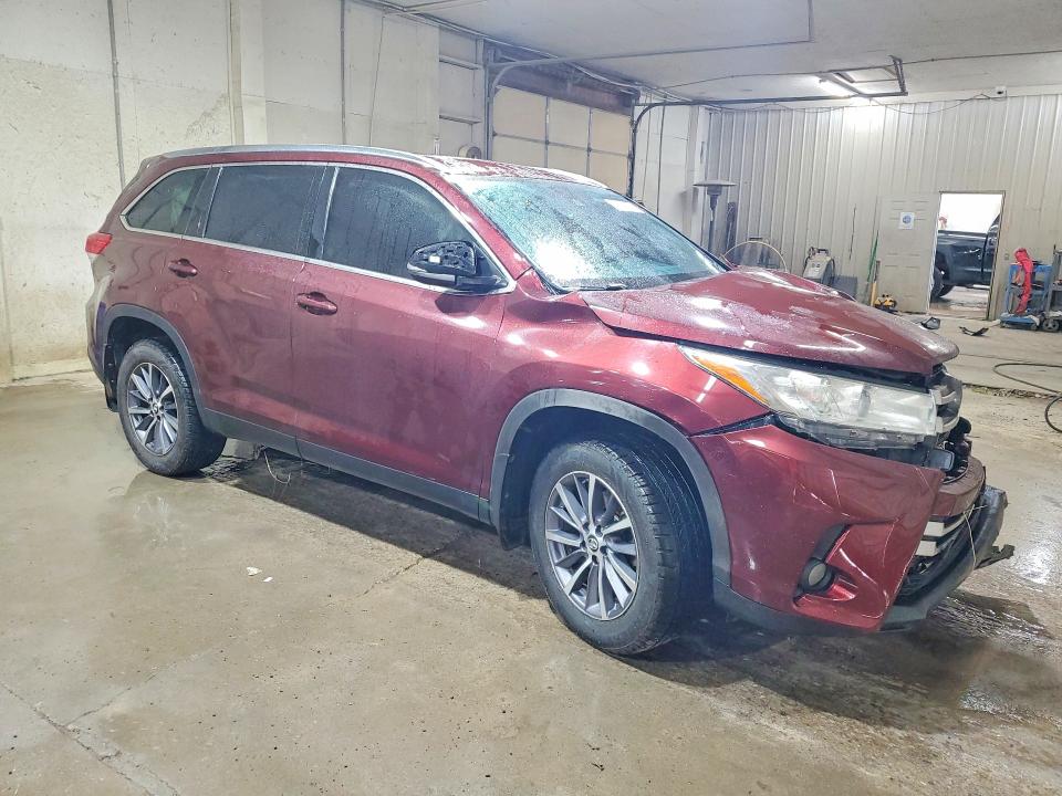 Photo 4 from auction – 2019 TOYOTA HIGHLANDER with VIN 5TDJZRFH5KS992924